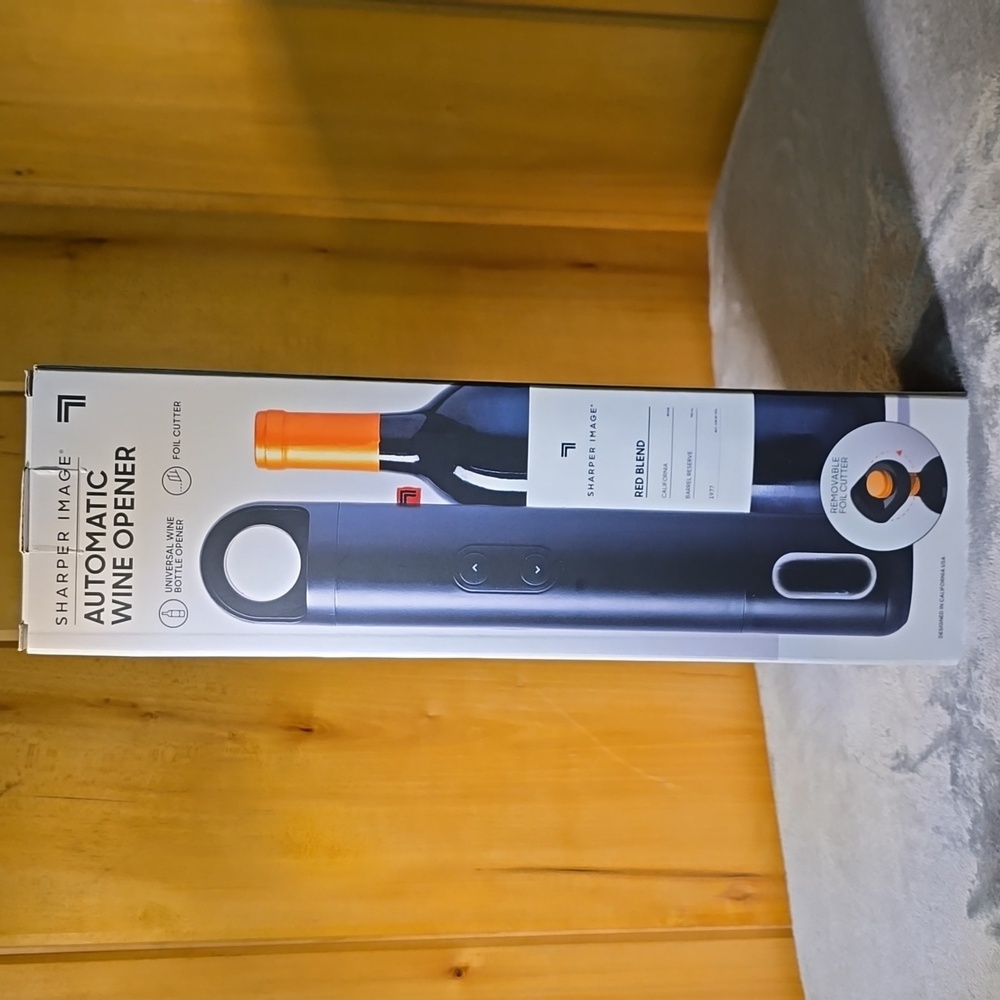 Sharper Image Automatic Wine Opener - Black